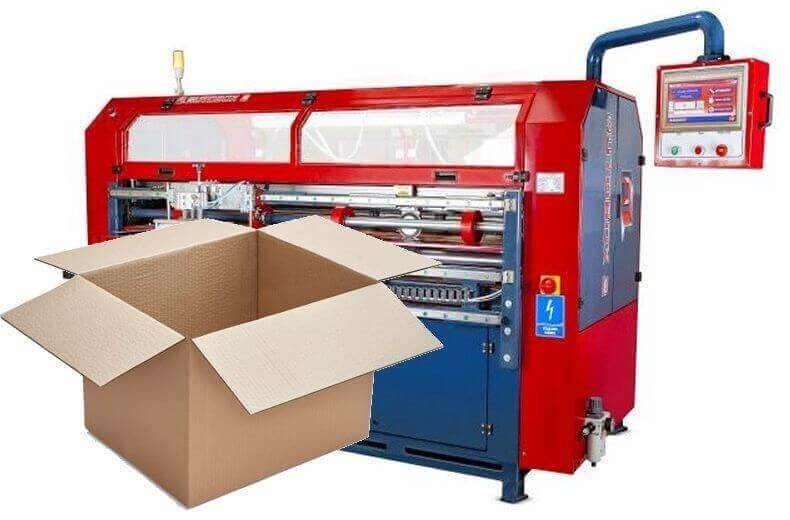 Machines pour la production d'emballages à rabats